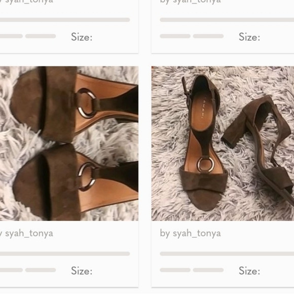 Tahari Suede hunter green heels - Picture 2 of 3